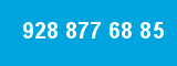 928 877 68 85 928 877 68 85